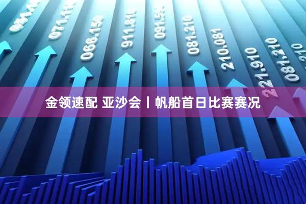 金领速配 亚沙会丨帆船首日比赛赛况